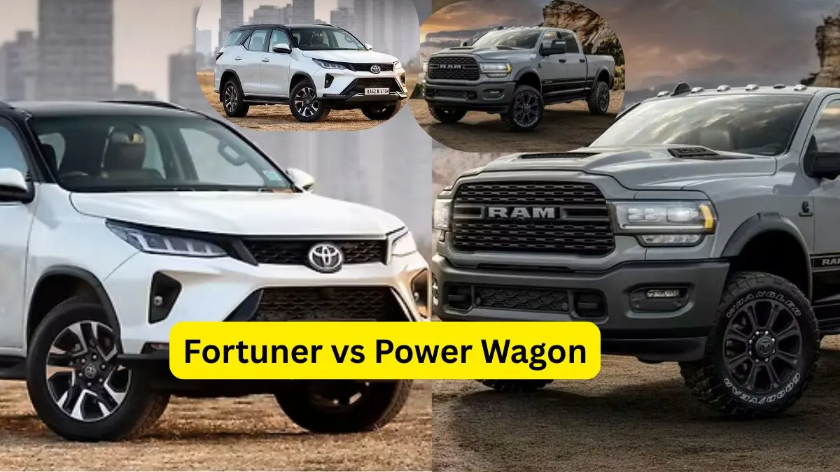 Ram Power Wagon vs Fortuner