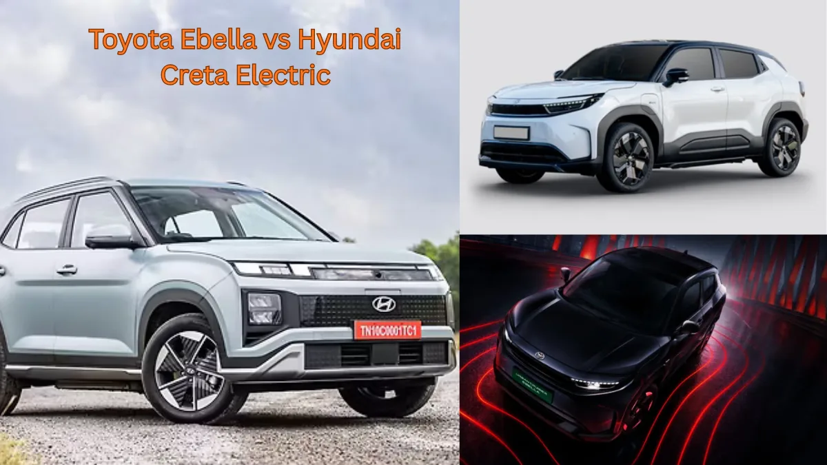 Toyota Ebella vs Hyundai Creta Electric